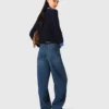 Ballongjeans med martingale Ballongjeans med martingale
