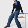 Ballongjeans med martingale Ballongjeans med martingale