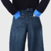 Ballongjeans med martingale Ballongjeans med martingale