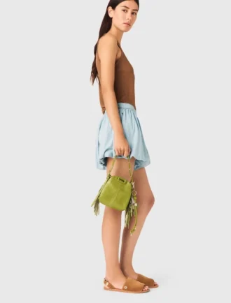 Ballongkjol i chambray Ballongkjol i chambray