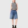 Bermudashorts i denim