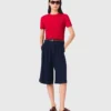 Bermudashorts i linneblandning Bermudashorts i linneblandning