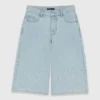 Bermudashorts med strass Bermudashorts med strass