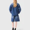 Blekad jeansjacka