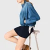 Bomberjacka i denim Bomberjacka i denim