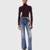 Bootcut-jeans med fickor med dragkedja Bootcut-jeans med fickor med dragkedja