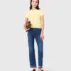 Bootcut-jeans med pärlor Bootcut-jeans med pärlor