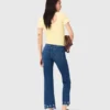 Bootcut-jeans med pärlor Bootcut-jeans med pärlor