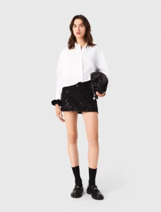 Broderad skort Broderad skort