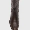 Cowboystövlar i läder