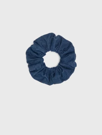 Denim-scrunchie Denim-scrunchie