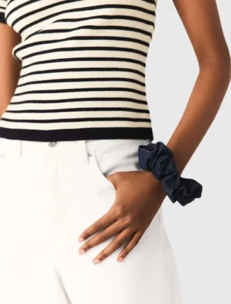 Denim-scrunchie Denim-scrunchie