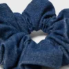Denim-scrunchie Denim-scrunchie