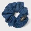 Denim-scrunchie Denim-scrunchie