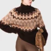 Fair Isle-tröja med hög hals Fair Isle-tröja med hög hals