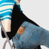 Flared jeans med kedja Flared jeans med kedja