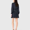 Flödande skjortklänning med nitar Flödande skjortklänning med nitar