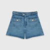Flätade jeansshorts Flätade jeansshorts