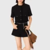 Glansiga tweedshorts Glansiga tweedshorts
