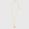 Halsband med stjärnteckensplakett