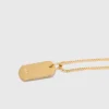 Halsband med stjärnteckensplakett