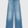 Jeans med kedjebälte