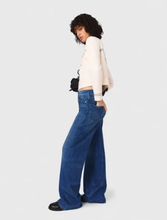 Jeans med strass