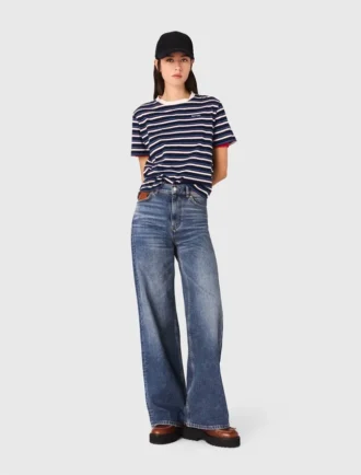 Jeans med vida ben