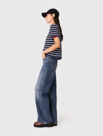 Jeans med vida ben