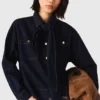 Jeansjacka med rosett Jeansjacka med rosett