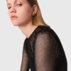 Jersey-top med strass Jersey-top med strass