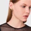 Jersey-top med strass Jersey-top med strass