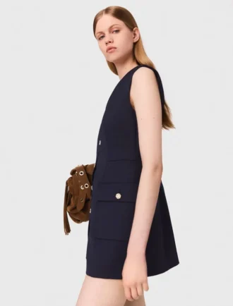 Jumpsuit i ullblandning med lager-på-lager-effekt Jumpsuit i ullblandning med lager-på-lager-effekt