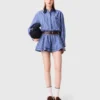Jumpsuit med avtagbar krage Jumpsuit med avtagbar krage