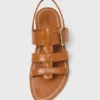 K.Jacques lädergladiatorsandaler K.Jacques lädergladiatorsandaler