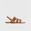 K.Jacques lädergladiatorsandaler K.Jacques lädergladiatorsandaler