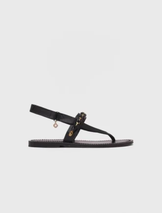 K.Jacques platta lädersandal