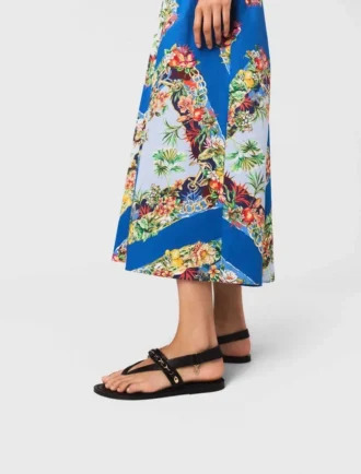 K.Jacques platta lädersandal