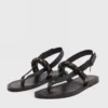 K.Jacques platta lädersandal