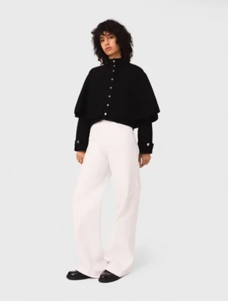 Kofta med cape-effekt Kofta med cape-effekt