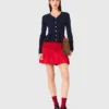 Kofta med peplum-midja