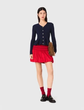 Kofta med peplum-midja