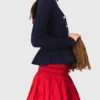 Kofta med peplum-midja