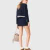 Kort blazer med dekorationer
