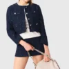 Kort blazer med dekorationer