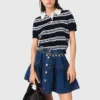 Kort jeanskjol Kort jeanskjol