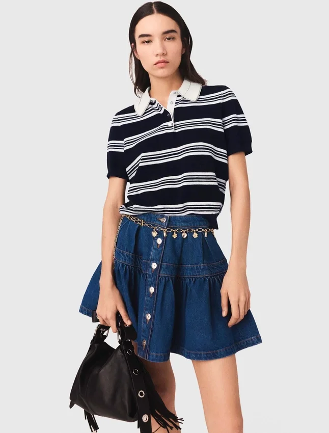 Kort jeanskjol Kort jeanskjol