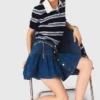 Kort jeanskjol Kort jeanskjol