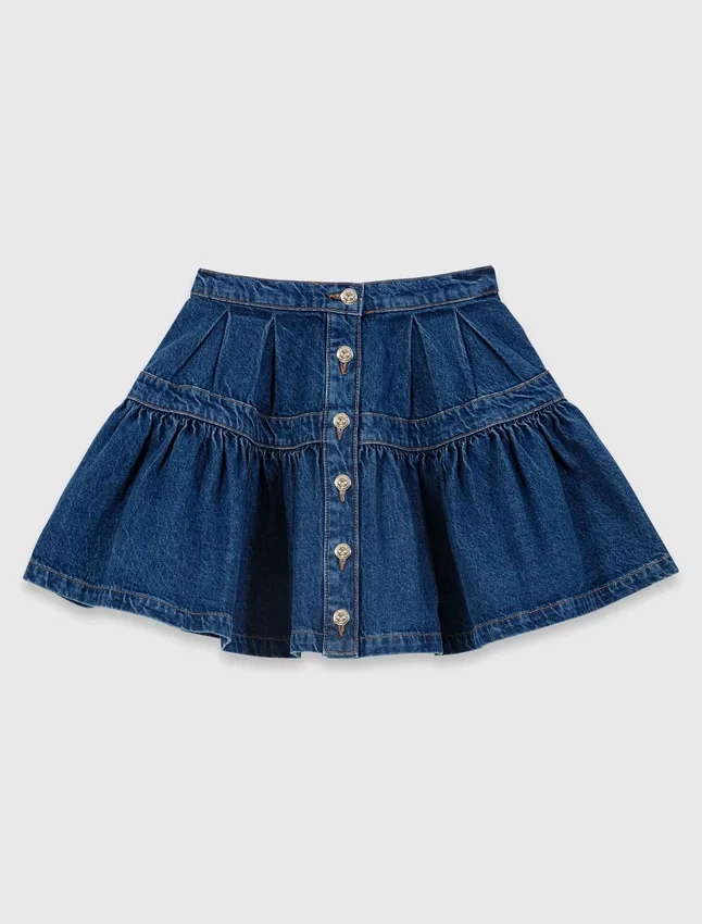 Kort jeanskjol Kort jeanskjol
