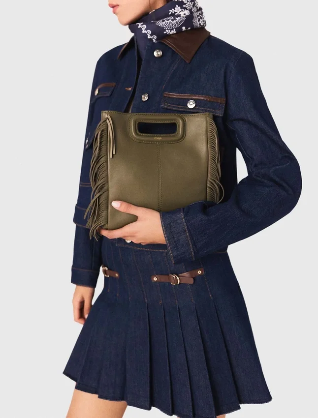 Kort jeanskjol med foder Kort jeanskjol med foder
